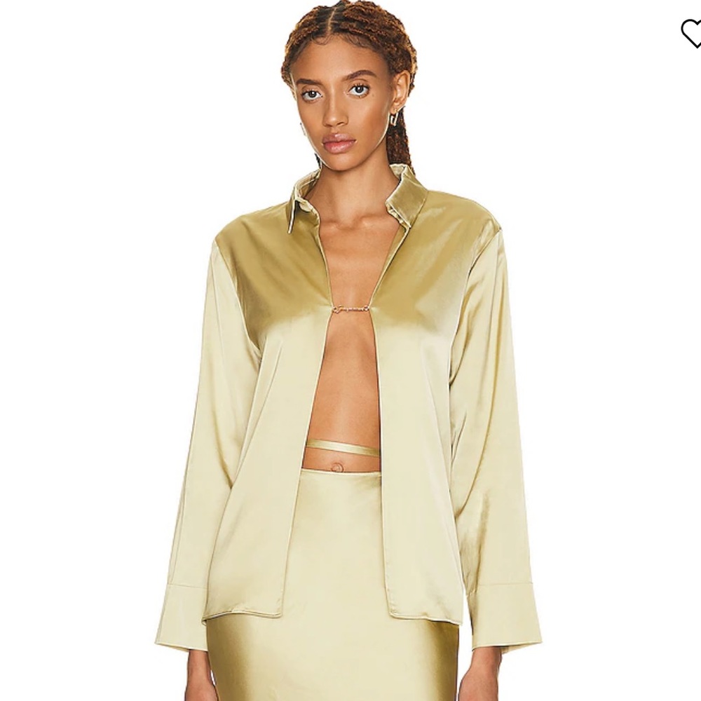 Jacquemus satin top